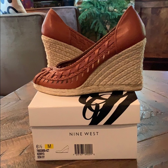 Nine West Shoes - Nine West wedges size 6.5. Never been worn